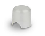 Safety cap for push-button spigot