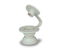 Cooler drain PlugSnap fit