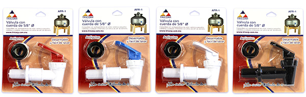 AFR-1 valve appearance