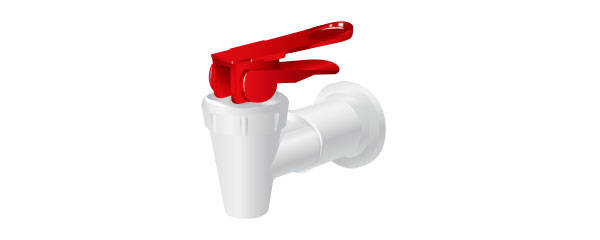 AFR-2 Spigot for 3/8" nipple with safety lever