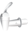 V&aacute;lvula de palanca de color blanca modelo AFR-5