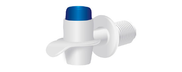 BTN-2 3/4" push-button spigot