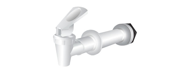 KT-3 1" spigot kit for water dispenser