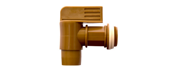 MV-6 2" half-turn spigot