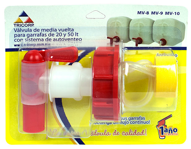 Presentaci&oacute;n v&aacute;lvula de media vuelta MV-8