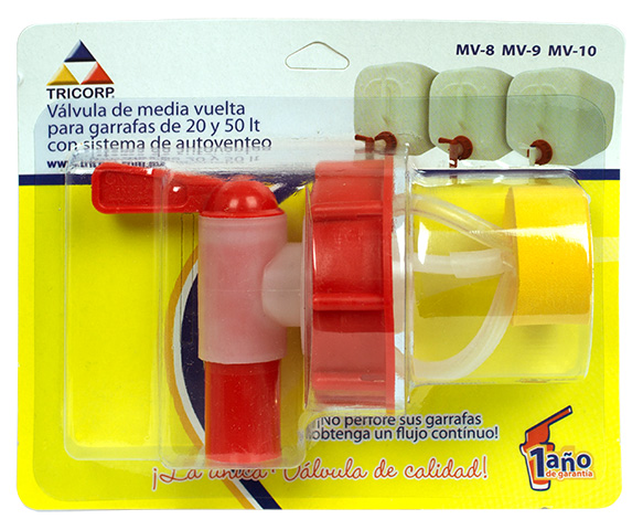 Presentaci&oacute;n v&aacute;lvula de media vuelta MV-9
