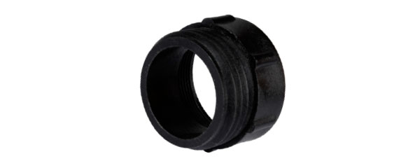 Adaptor for 2" half-turn spigot for plastic drums
