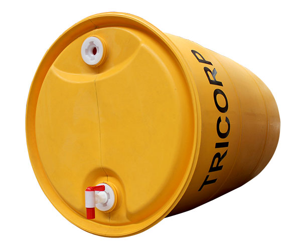 Caps for 200 l drums
