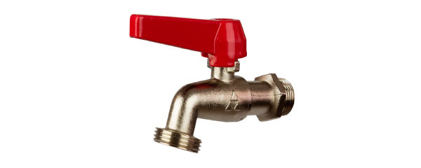 VJ-2 1/2" zinc Bibcock
